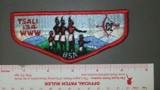 Boy Scout Oa 134 Tsali Flap 6567hh