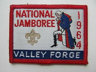 Boy Scout 1964 National Jamboree Patch Red Border