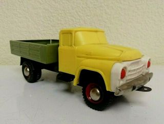 Vintagr Ussr Tin Toy Truck Car With Friction Mechanism Soviet Toy