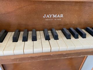 Vintage Jaymar Child ' s Upright Piano - 30 key Children Music 3