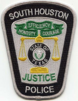 South Houston Texas Tx Police Patch