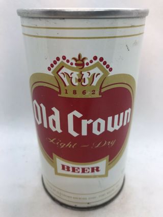 Old Crown Light - Dry Zip Tab Beer Can - 12 Fl. ,  Oz. ,  - Fort Wayne,  Indiana