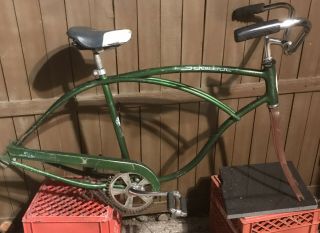 Vintage Schwinn Typhoon Bike Men’s 26” Cruiser 19” Green Chicago 1969 Project