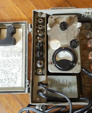 An/prm - 10 Vintage Electronic Test Oscillator Set Us Navy
