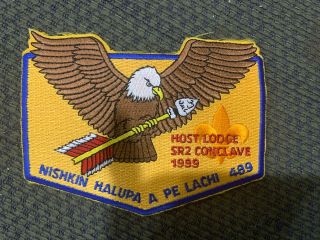 Oa Flap Lodge 489 Nishkin Halupa A Pe Lachi Host Lodge Sr2 Conclave 1999