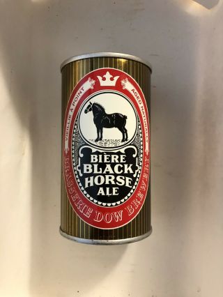 Black Horse Ale 12oz Pull Tab Beer Can Dow Brewing Canada