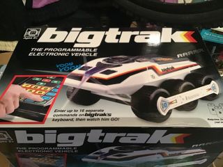 Zt Bigtrak Boxed The Programmable Electronic Vehcle Retro Fast P,  P