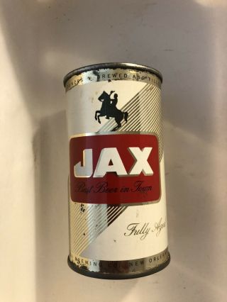 Jax 12oz Flat Top Beer Can Jackson Brewing Orleans,  La Usbc 86 - 13