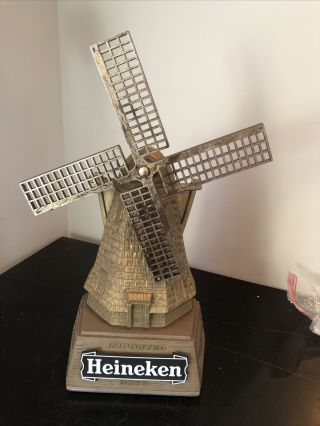 Heineken Windmill Plastic Great Advertisement 5 X 9 X 21 22
