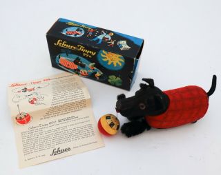 Schuco Tin Toy - Tippy 990 - Clockwork Wind - Up With Box