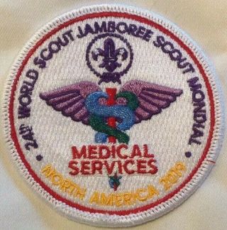 24th 2019 World Scout Jamboree Medical Services Ist Patch