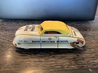 Vintage Marx 1 Learn To Drive/safe Driving School Car/complete & Conditi