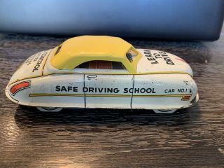 VINTAGE MARX 1 LEARN TO DRIVE/SAFE DRIVING SCHOOL CAR/COMPLETE & CONDITI 2