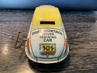 VINTAGE MARX 1 LEARN TO DRIVE/SAFE DRIVING SCHOOL CAR/COMPLETE & CONDITI 3