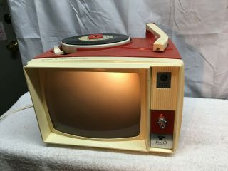 Vintage Ge Picture Sound Record Player Show 