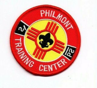 Boy Scout Philmont Training Center Patch