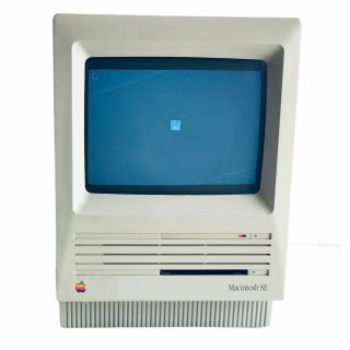 Vintage Apple Macintosh Se M5011 1 Mbyte Ram 20mb Scsi Hard Drive Powers On 1986