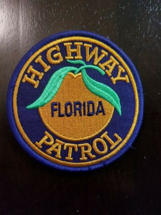 Florida Highway Patrol Police Patch Fl Fhp Trooper