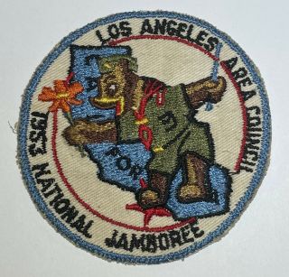 1953 National Jamboree Jsp Jcp Los Angeles Area Council Boy Scout Tb1