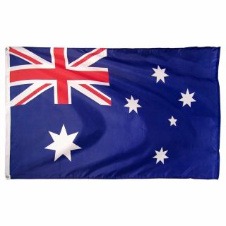 3x5ft Flag Australian Football Banner Satin Material 90x150cm