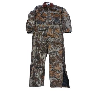 Hunting Camo Coveralls Liberty Vintage Realtree Insulated Men’s Size Large - R Usa