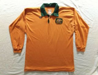 1990s Australia Rugby / Rugby League Long Sleeve Vintage Jersey By Classic