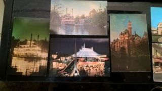 10 Vintage Disneyland Postcards Plus 26 Photo Vintage Postcard Booklet