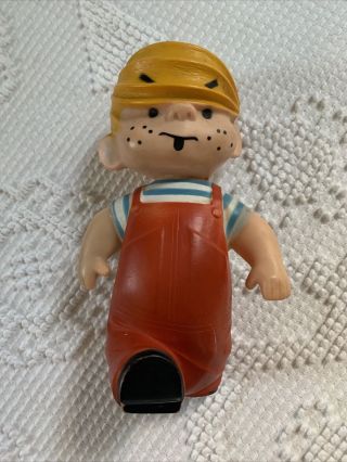 Vintage 1959 Dennis The Menace Toy Vinyl Doll By The Hall Synd Turning Head