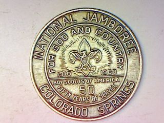 1960 Boy Scout National Jamboree Colorado Springs Coin