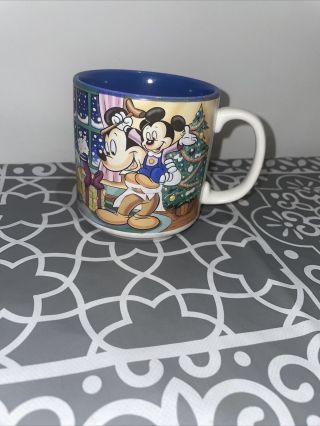 Vintage Disney Store - Mickey’s Christmas Carol Mug - Made In England