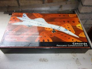 Meccano Concorde Marks & Spencer Set - Complete & 1 Sticker Applied