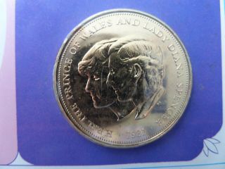 Royal Commemorative Coin Marriage Of Prince Charles And Princess Diana 1981
