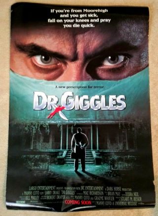 Dr.  Giggles - Horror / Terror (marque Movie Poster) (1992)
