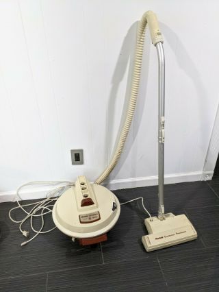 Vintage Hoover S3191 " Celebrity Qs " Rolling Vacuum Cleaner Great