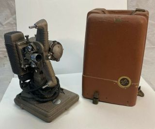 Vintage 8 Mm Revere Model 85 Film Projector W/ Case &