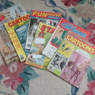Humorama Vintage Comic Magazines - Popular Cartoons,  Fun House,  Cartoon Fun/comedy
