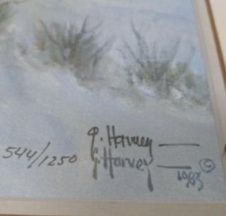 G Harvey Trading at the General Store Print LTD 544/1250 Signed 1983 Framed 4