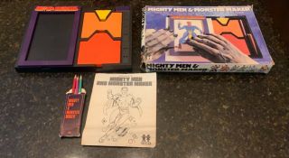 Vintage 1978 1979 Tomy Mighty Men & Monster Maker 2520 - 100 Complete L@@k