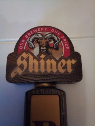Shiner Bock Brewery Tap Handle.