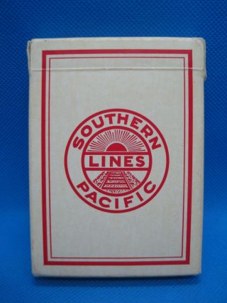 Vintage Southern Pacific Lines Deck Of Playing Cards
