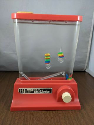 Vintage 1976 Tomy Wonderful Waterful Ring Toss Game Made In Japan