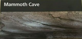 Mammoth Cave Np - Kentucky National Park Service Brochure Map Unigrid