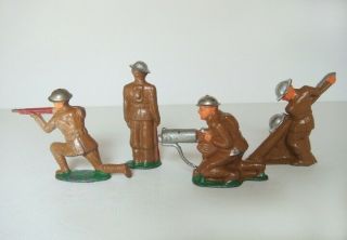 Barclay,  Manoil,  Grey Iron - Assorted vintage lead soldiers - 3