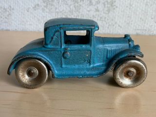 Vintage 1930’s Arcade Toy Cast Iron Ford Coupe Car 113 4”
