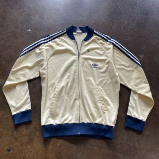 Rare Vintage 80s Adidas Atp Keyrolan Track Jacket Run Dmc Era Large Made In Usa
