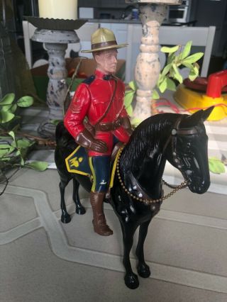 Vintage Hartland Canadian Mountie Sgt.  O 