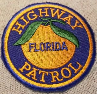 Fl Florida Highway Patrol Patch (3in Mini Patch)