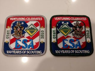 Venturing Bsa Celebrates 100 Years Of Scouting 2010 Patches