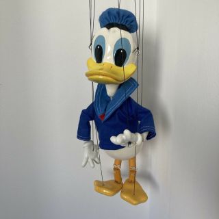 Vintage Walt Disney Donald Duck Pelham Puppet 1970s Cond
