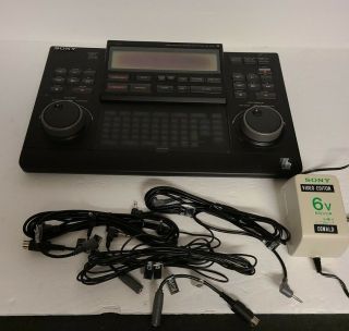 Vintage Sony Rm - E700 Video Editor/controller/titler With Power Cord 100